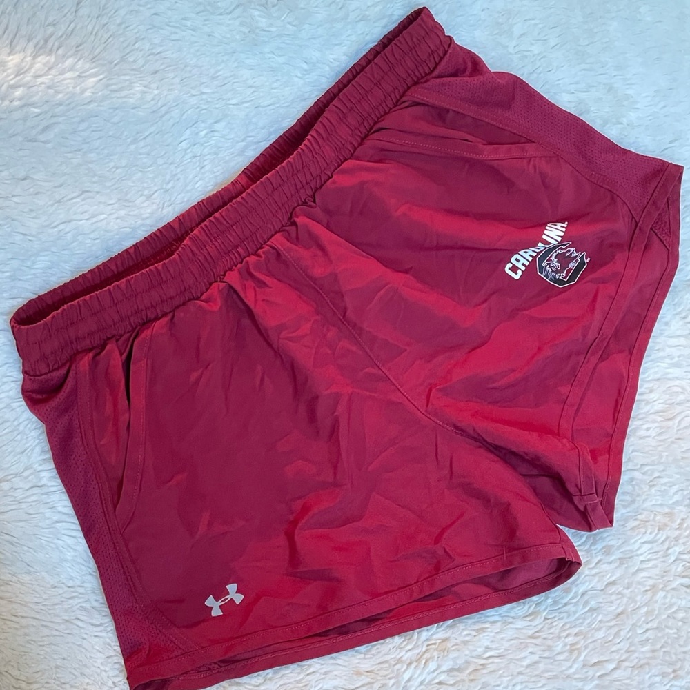 University of South Carolina Under Armour Running Shorts - Sz M